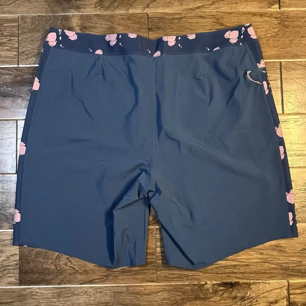 NEW Patagonia Hydropeak Boardshorts Mens 29 19inch Gerry Patch Tidepool Blue $85